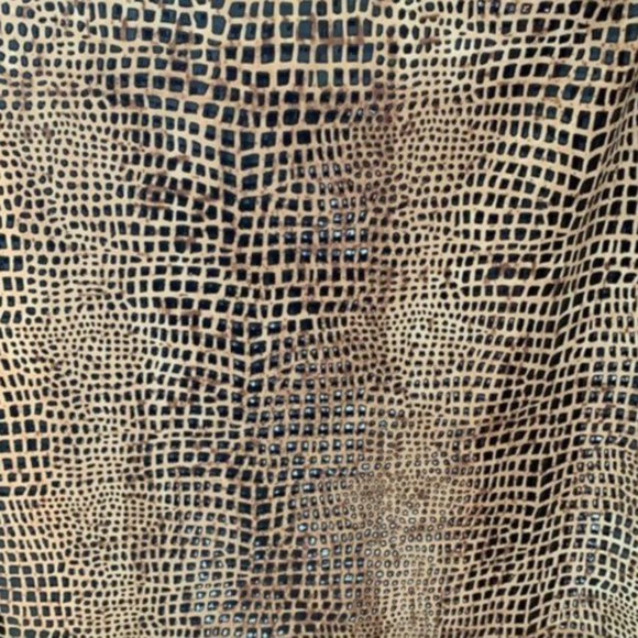 Brand New Snakeskin Print Skirt - Picture 4 of 4